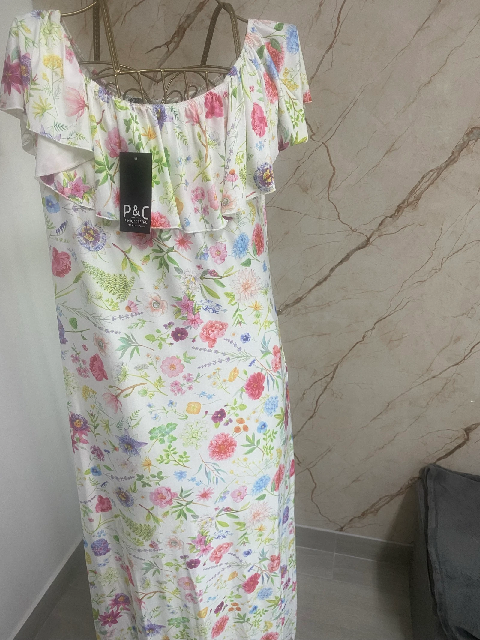 Vestido largo floral – photo 5